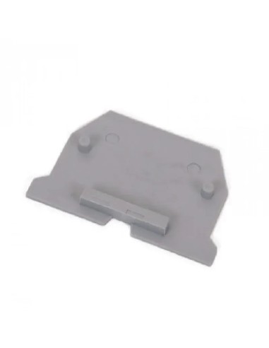 Tapa lateral gris para bornas de paso 4mm2 - 2