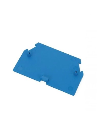 Tapa lateral azul para bornas de paso 6/10mm2 - 3