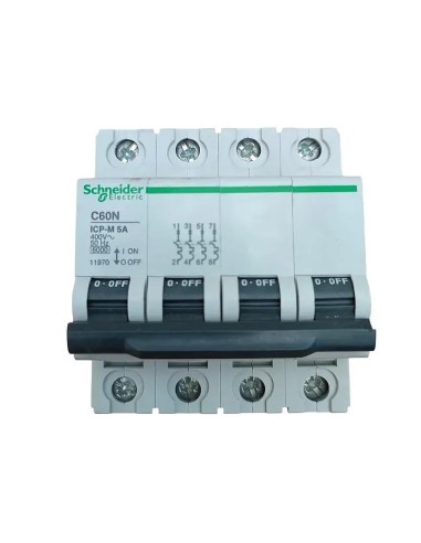 Interruptor de control de potencia ICP-M 4P 7,5A Schneider 11971 - 3
