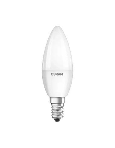 Bombilla LED Vela E14 5,5W Osram No flicker (Fría, Cálida y Neutra)