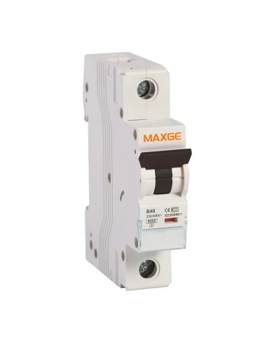 Interruptor Magnetotérmico Maxge 1P 20A 6kA Curva C - 1