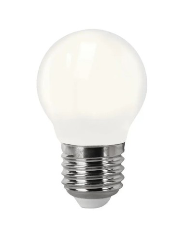 Bombilla LED filamento Matel G45 E27 4W Opal (Fría, Cálida) - 1