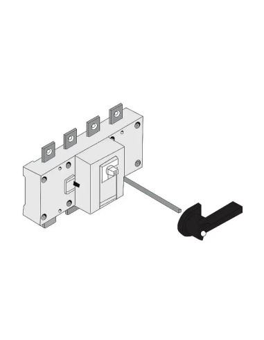 Interruptor de corte en carga 3P 630A 1000V con mando en puerta - 2