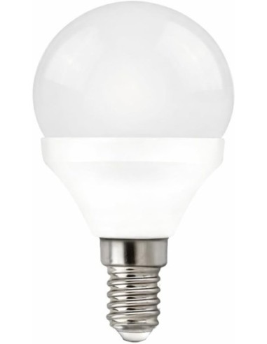 Bombilla LED E14 Esférica 10W 1000lm G45 Luz Fría 6400K Matel