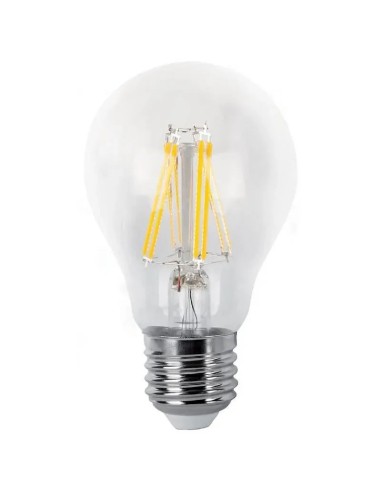 Bombilla LED filamento estándar A60 clara E27 12W (Fría, Cálida) - 1