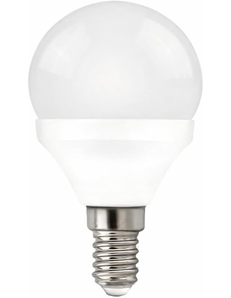 Bombilla LED E14 Esférica 5W 480lm G45 Luz Neutra 4000K Matel