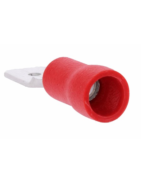 Terminal Faston Macho Preaislado 4,8mm Rojo 100 Uds 0,5-1,5mm²