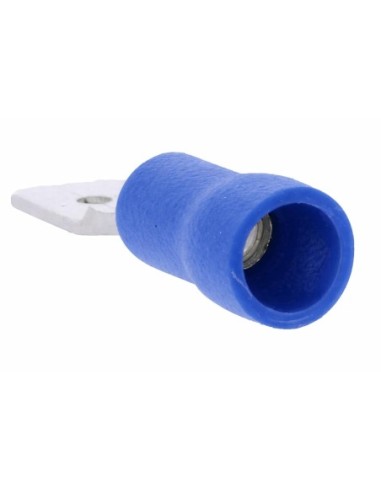 Terminal Faston Macho Preaislado 2,8mm Azul 100 Uds 1,5-2,5mm²