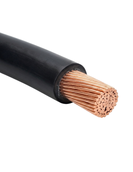Cable Unipolar Libre Halógenos 1,5mm² Cobre Negro