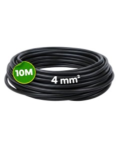 Cable Flexible Sin Halógenos 4mm² H07Z1-K Negro 10 Metros