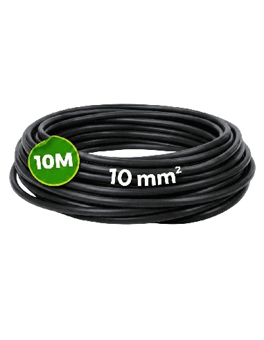 Cable Flexible Libre Halógenos 10mm² H07Z1-K Negro