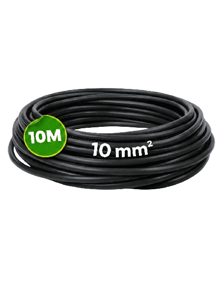 Cable Flexible Libre Halógenos 10mm² H07Z1-K Negro