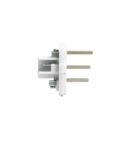 Clavija Macho Horno Microondas 25A 2P+T 6000W IP20 Blanco