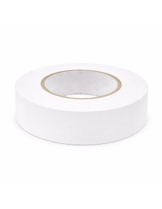 Cinta Aislante PVC Blanca 19mm x20m Instalaciones Eléctricas