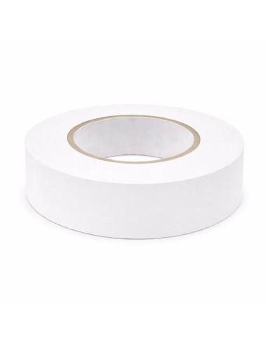 Cinta Aislante PVC Blanca 19mm x20m Instalaciones Eléctricas