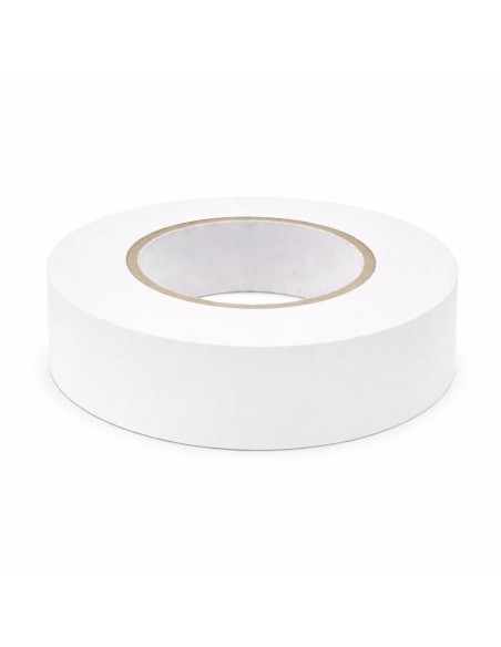 Cinta Aislante PVC Blanca 19mm x20m Instalaciones Eléctricas