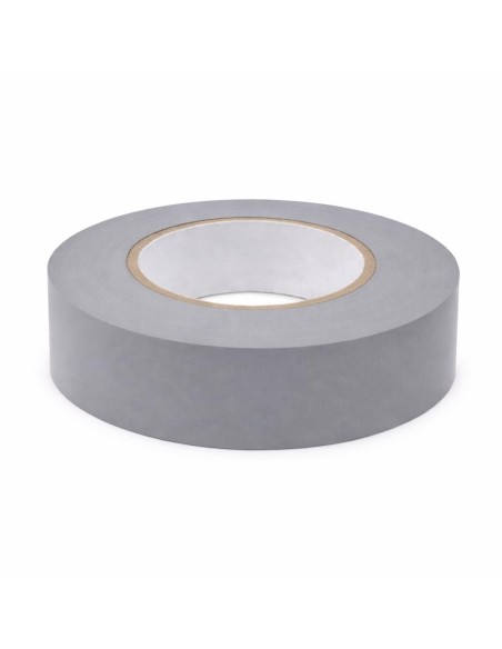 Cinta Aislante PVC Gris 19mm x20m Instalaciones Eléctricas