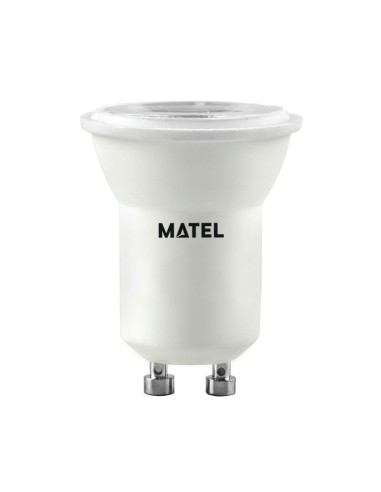 Bombilla LED Dicroica GU10 Estrecha Matel 3W (Fría, Cálida y Neutra) - 1