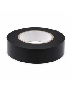 Cinta Aislante PVC Negra 19mm x20 Metros Instalaciones Eléctricas