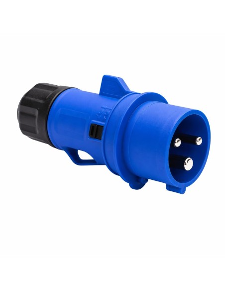 Clavija Cetac Industrial 2P+T 32A 220V IP54 Monofásico FAMATEL