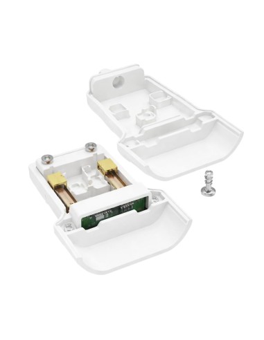 Clavija Bipolar Hembra Plana 10A 250V IP20 Latón Blanco FAMATEL