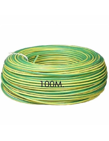Cable Flexible Amarillo-Verde Unipolar 1,5-25 MM2 Libre de Halógenos - 1