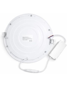 Downlight LED Empotrable 18W Luz Cálida Ø205mm Aluminio 2