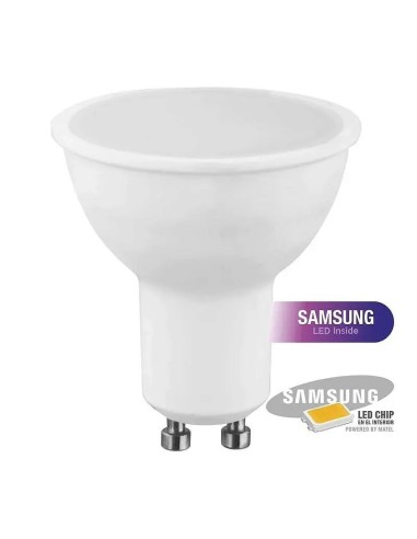 Bombilla LED Chip Samsung Dicroica Matel 120º GU10 8W - 1