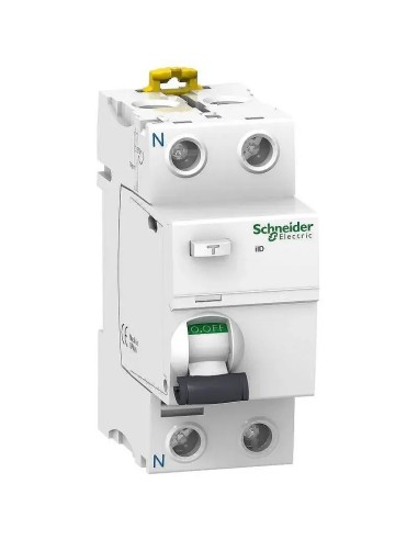 Interruptor Diferencial Superinmunizado Schneider A9R35263 2 P 63A 300mA  - 1