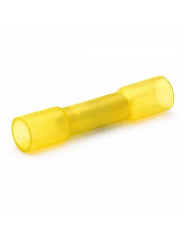 Conector Tope Termoretráctil Aislado Amarillo 4-6mm² 100 Uds