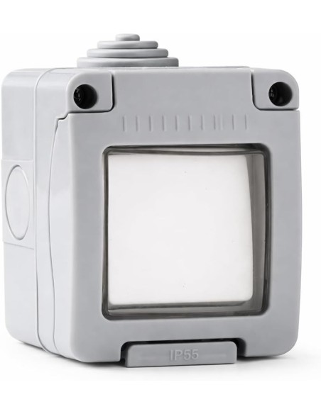 Conmutador Estanco Luminoso IP55 10A 250V Infantil