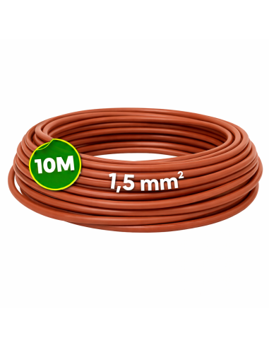 Cable Flexible Cobre 1,5mm² H07Z1-K Marrón Libre de Halógenos