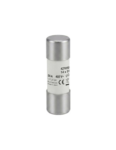 Fusible Cerámico Cilíndrico 14x51mm 20A 690V Tipo gG