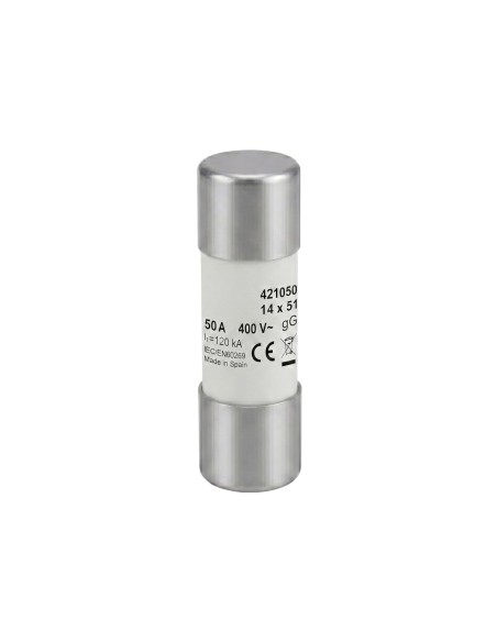 Fusible Cerámico Cilíndrico 14x51mm 32A 500V Tipo gG