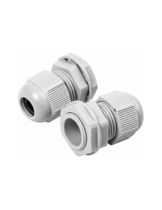 Prensaestopas M12 Poliamida IP68 Neopreno 3-6,5mm x2