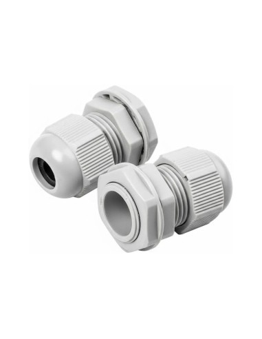 Pack 2 Prensaestopas M25 Poliamida IP68 Neopreno 9-17mm