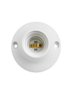 Portalámparas Zócalo Curvo E27 para Pared 4A 250V FAMATEL 2