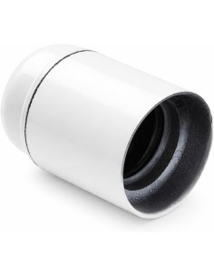 Portalámparas Liso Baquelita E27 4A 250V Blanco Famatel