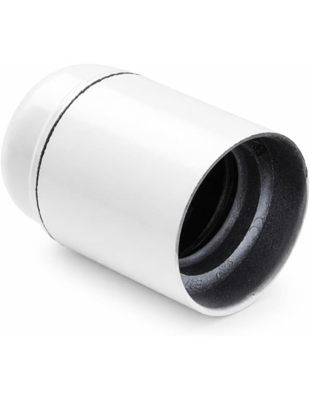 Portalámparas Liso Baquelita E27 4A 250V Blanco Famatel
