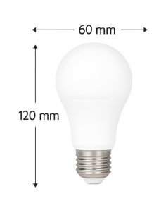 Bombilla LED E27 A60 8W 780lm 270° Luz Blanca Neutra 4000K MATEL 2