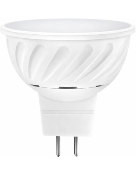 Bombilla LED GU5.3 MR16 3W Fría 6400K 300lm 12V Aluminio MATEL