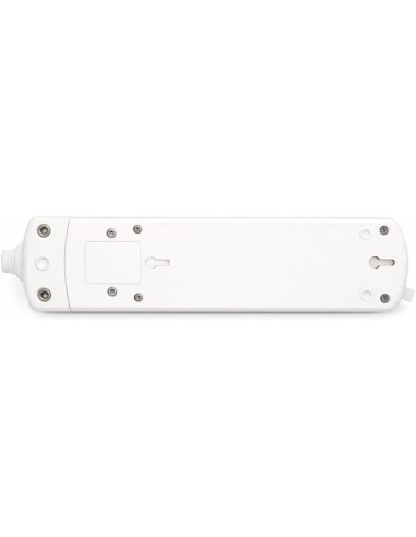 Regleta 3 Enchufes Schuko Pared Interruptor 16A 250V 3680W