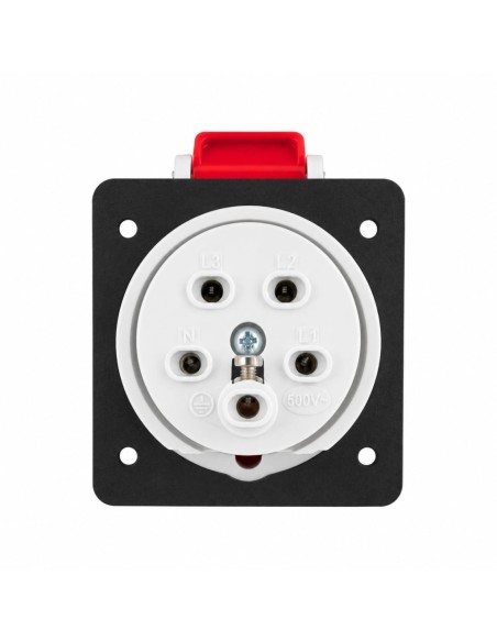 Base Cetac Empotrar 16A 230V IP54 3P+N+T Enchufe Hembra Industrial Famatel