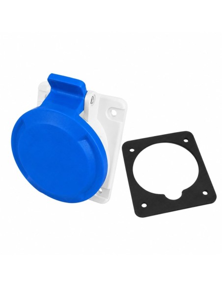 Base Cetac Empotrar 32A 230V IP54 2P+T Enchufe Hembra Industrial Famatel