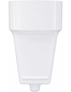 Base Móvil Schuko Blanca 16A 250V IP20 Toma Hembra Alargador TT 2