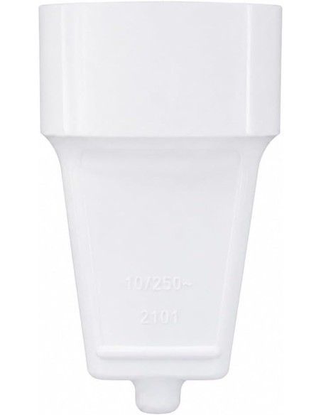 Base Móvil Schuko Blanca 16A 250V IP20 Toma Hembra Alargador TT