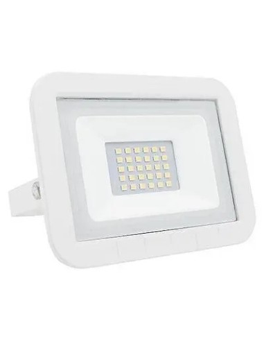 Proyector LED plano blanco 10W.Fría - 1