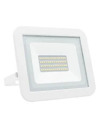 Proyector LED plano blanco 30W.Fría - 1