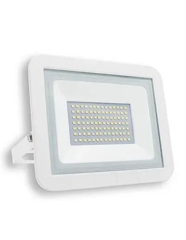 Proyector LED plano blanco 50W.Fría - 1