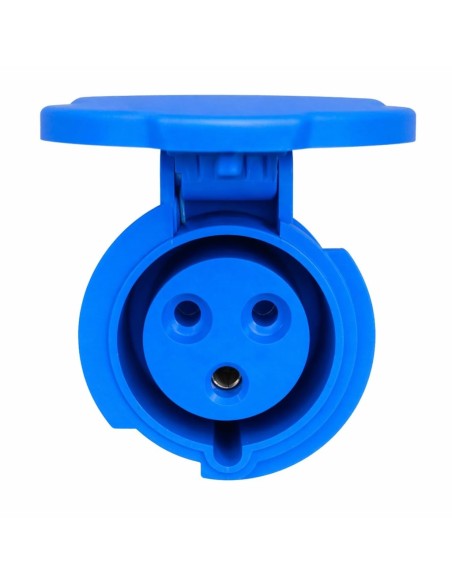 Base Cetac 220V IP54 2P+T 16A Industrial Monofásico Famatel